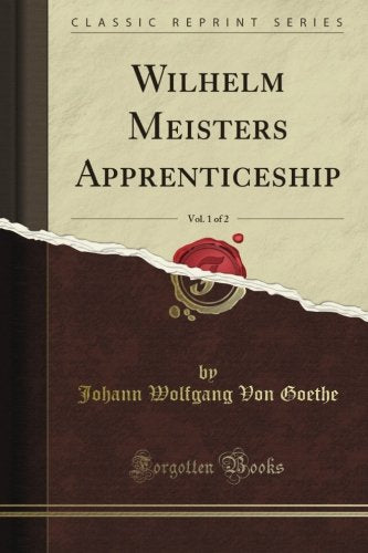 Wilhelm Meister&#39;s Apprenticeship