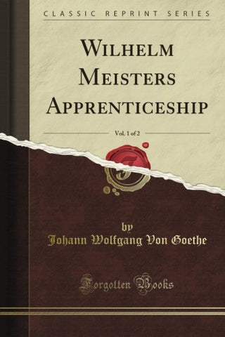 Wilhelm Meister&#39;s Apprenticeship