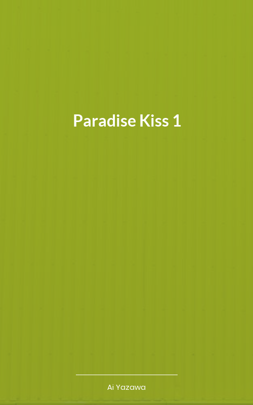 Paradise Kiss 1